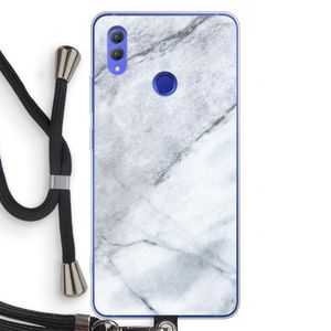 Witte marmer: Honor Note 10 Transparant Hoesje met koord