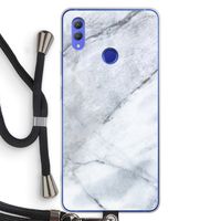 Witte marmer: Honor Note 10 Transparant Hoesje met koord