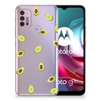 Motorola Moto G30 | G10 | Siliconen Case | Avocado