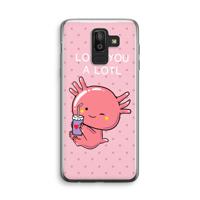 Love You A Lotl: Samsung Galaxy J8 (2018) Transparant Hoesje - thumbnail