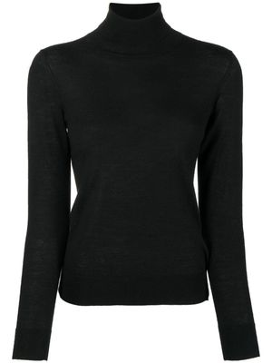 N.Peal pull en cachemire à col roulé - Noir