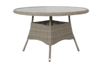 Felina dining tuintafel 130 cm. - Dessert