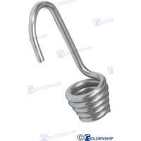 Tomadores y terminales GS60117 - GANCHO INOX 10 MM (2