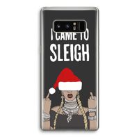 Came To Sleigh: Samsung Galaxy Note 8 Transparant Hoesje