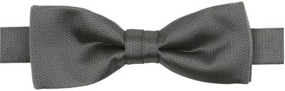 Venti Vlinderdas Zwart Oxford Voorgestrikt