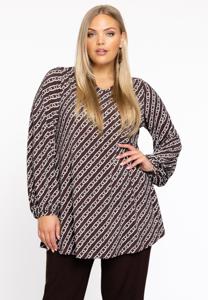 Yoek Tuniek wide bottom | Bruin | Maat 42/44