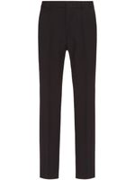 Valentino Garavani pantalon de costume slim en laine vierge - Noir