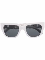 Versace Eyewear lunettes de soleil à monture papillon - Blanc