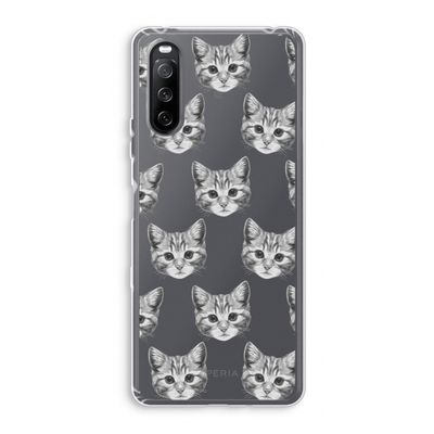 Kitten: Sony Xperia 10 III Transparant Hoesje