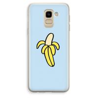 Banana: Samsung Galaxy J6 (2018) Transparant Hoesje