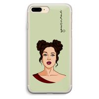 Pop-Art Creator: iPhone 7 Plus Transparant Hoesje Pop-Art Creator: iPhone 7 Plus Transparant Hoesje