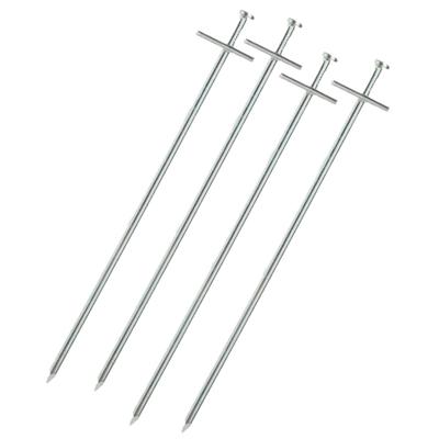 Grondpennen Tarzan - 12x - metaal - 23 cm - rotspen - spijkerharing