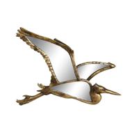 Decoratieve figuren DKD Home Decor Gouden Vogel 35,5 x 26 x 2 cm