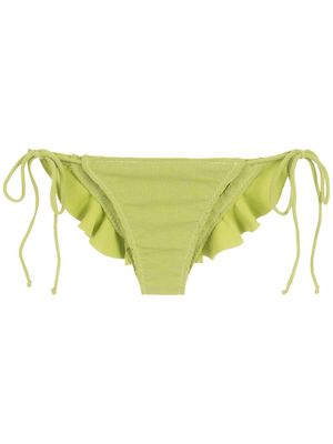 Clube Bossa bas de bikini à volants - Vert