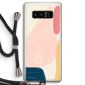 Saturday Flow: Samsung Galaxy Note 8 Transparant Hoesje met koord