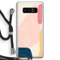 Saturday Flow: Samsung Galaxy Note 8 Transparant Hoesje met koord