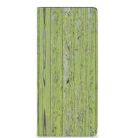 Samsung Galaxy A22 5G Book | Wallet Case | Green Wood