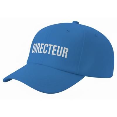 Verkleed petje kinderen - Directeur - blauw - baseball cap Verkleed petje kinderen - Directeur - blauw - baseball cap