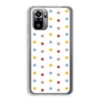 Bollen: Xiaomi Redmi Note 10S Transparant Hoesje Bollen: Xiaomi Redmi Note 10S Transparant Hoesje