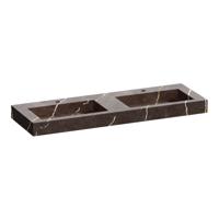 Wastafel Topa Artificial Marble 140 Copper Brown Topa