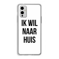 Ik wil naar huis: OnePlus 9 Transparant Hoesje
