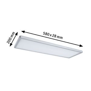 Paulmann Atria Shine 70996 LED-plafondlamp 22 W Warmwit Chroom (mat)