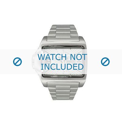 Diesel horlogeband DZ1315 Roestvrij staal (RVS) Zilver 29mm