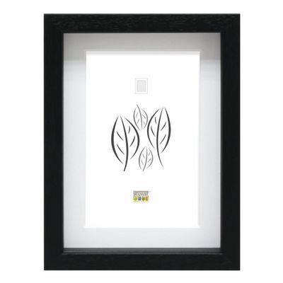 Deknudt Zwarte houten kader om objecten in te lijsten 18x24 S223K2