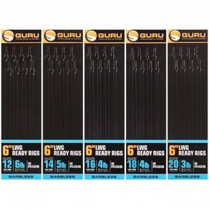 Guru LWGS Pole Rigs 15Cm Size 12 - 0,17 mm