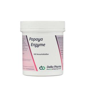 DebaPharma Papaya Enzyme 180 Kauwtabletten