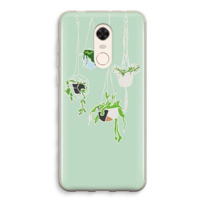 Hang In There: Xiaomi Redmi 5 Transparant Hoesje