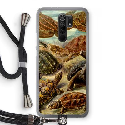 Haeckel Chelonia: Xiaomi Redmi 9 Transparant Hoesje met koord