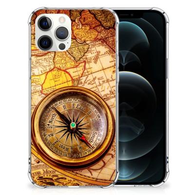 iPhone 12 Pro Max Telefoonhoesje met valbescherming Kompas iPhone 12 Pro Max Telefoonhoesje met valbescherming Kompas