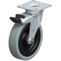 Blickle LPA-VPA 100K-FI Zwenkwiel met rem Wieldiameter: 100 mm Draagvermogen (max.): 70 kg 1 stuk(s)