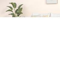 Salontafel 80x80x36,5 cm bewerkt hout zwart