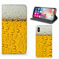 Apple iPhone Xs Max Flip Style Cover Bier