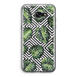 Geometrische jungle: Samsung Galaxy A5 (2017) Transparant Hoesje