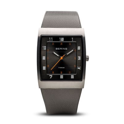 Bering 11233-077 Titanium Rechthoekig Horloge Bering 11233-077 Titanium Rechthoekig Horloge