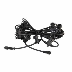 Lichtsnoer 50 meter 100 fittingen E27 Festoon Light professionele feestverlichting excl. power cable
