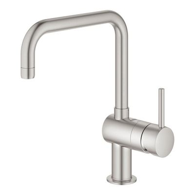 GROHE Minta Keukenkraan - hoog - draaibare uitloop - supersteel geborsteld 32488dc0