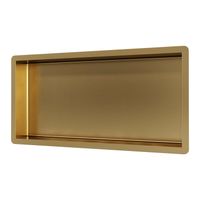 Inbouwnis Brauer Gold Edition 30x60 cm Geborsteld Goud PVD - thumbnail