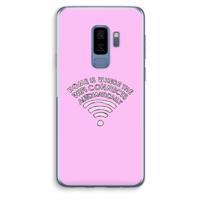 Home Is Where The Wifi Is: Samsung Galaxy S9 Plus Transparant Hoesje