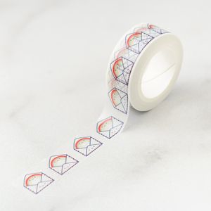 ILOOTPAPERIE Rainbow Envelopes Washi Tape