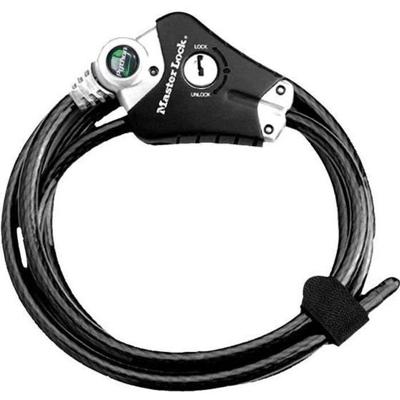 MASTER LOCK Gepatenteerde antidiefstalkabel instelbaar van 30 cm tot 1,8 m