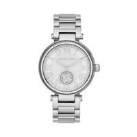 Michael Kors dames designerhorloge zilver roestvrij staal Skylar - Mk5866