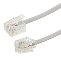 2 core RJ11 naar RJ11 telefoon kabel lengte: 1.5m