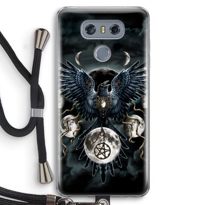 Sinister Wings: LG G6 Transparant Hoesje met koord