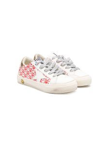 Golden Goose Kids baskets May Heart - Blanc