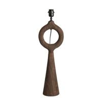 Light&living Lampvoet 17x20x57 cm SABULI hout mat donker bruin