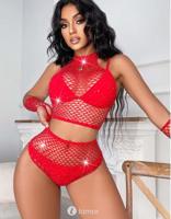 * Snapshot Rode 3-delige set van Netstof,ReadyForDate